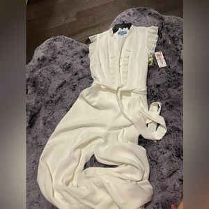 White jumpsuit